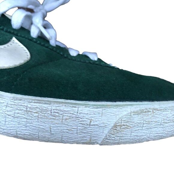 Vintage 1994 Nike Bruin Green Suede SC Size 9 - Picture 10 of 16